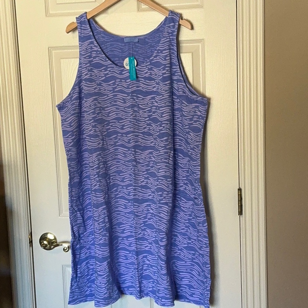 Vintage 3X Fresh Produce Drape dress NWT